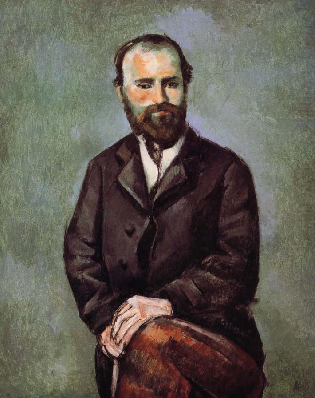 self portrait, Paul Cezanne